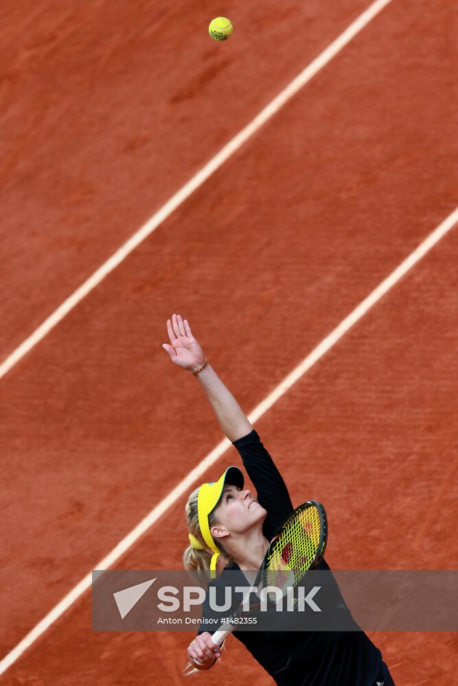 Tennis. 2013 Roland Garros. Day Nine