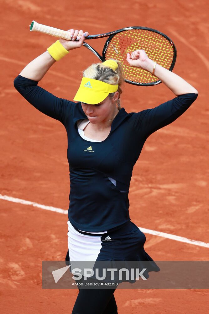 Tennis. 2013 Roland Garros. Day Nine