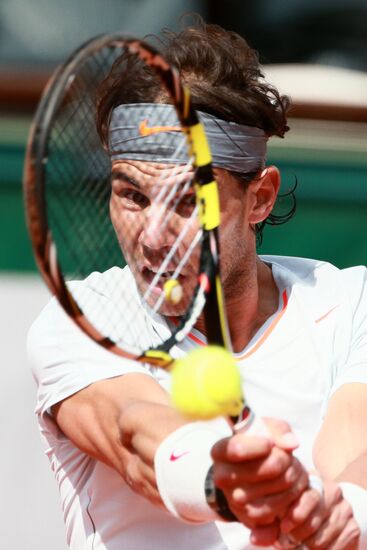 Tennis. 2013 Roland Garros. Day Nine