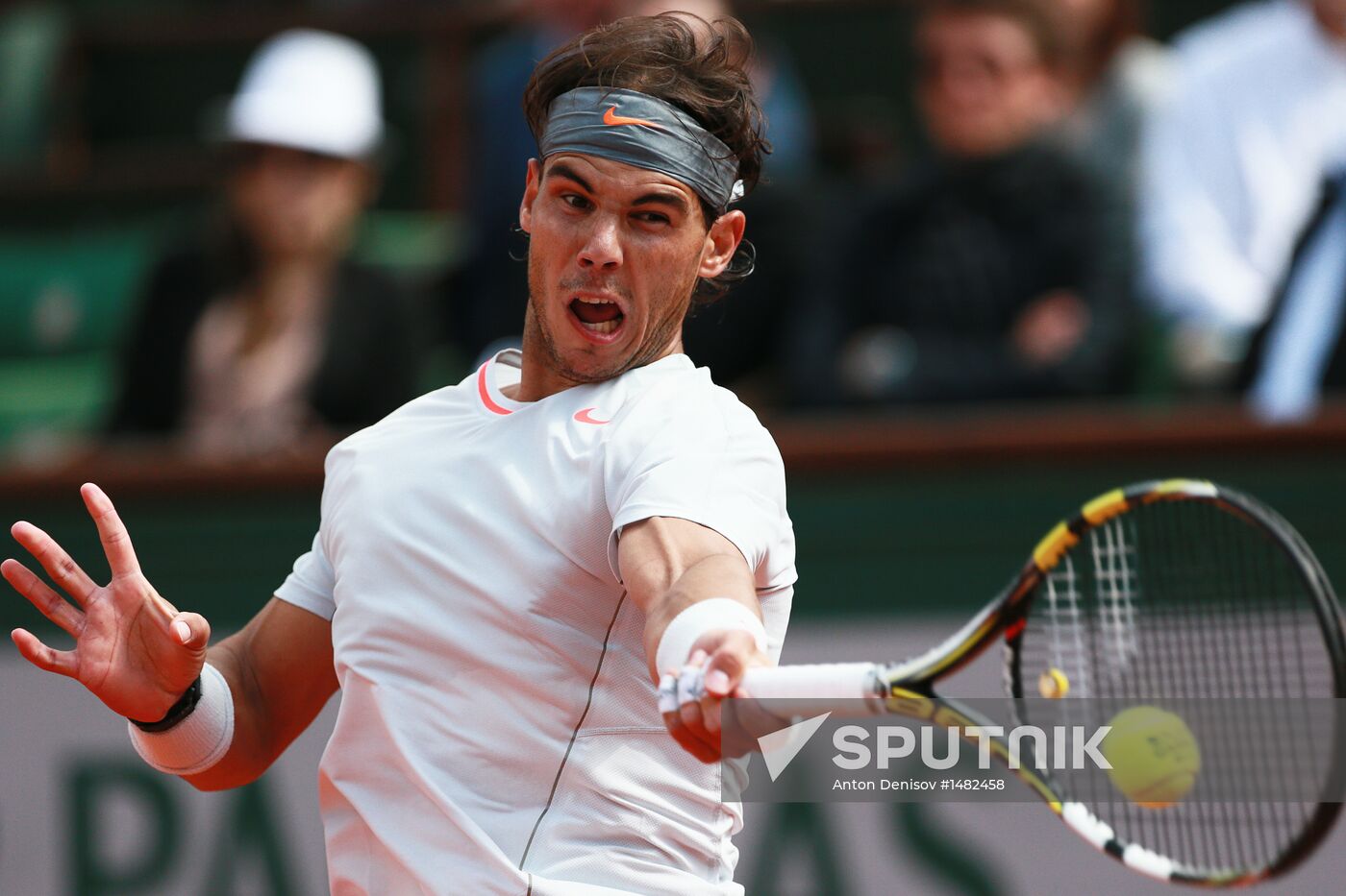 Tennis. 2013 Roland Garros. Day Nine