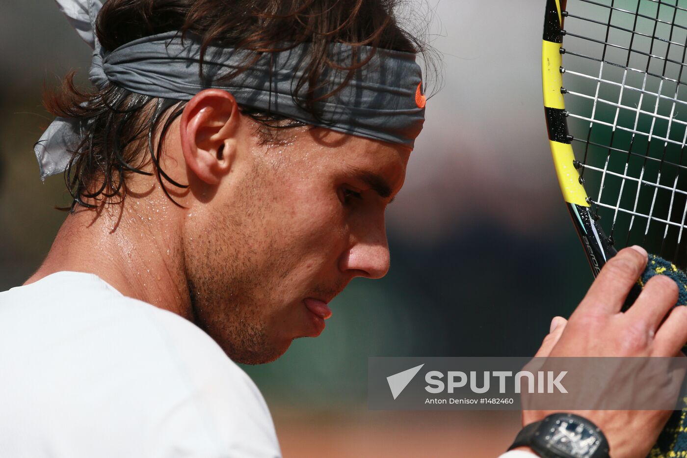 Tennis. 2013 Roland Garros. Day Nine