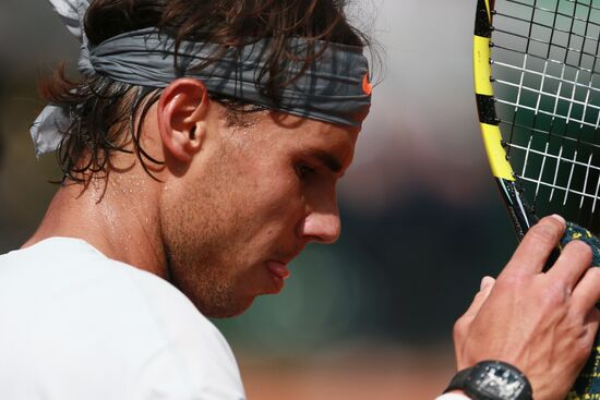 Tennis. 2013 Roland Garros. Day Nine