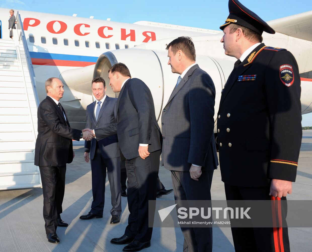 President Vladimir Putin visits Yekaterinburg