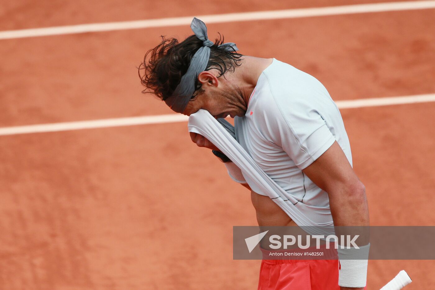 Tennis. 2013 Roland Garros. Day Nine