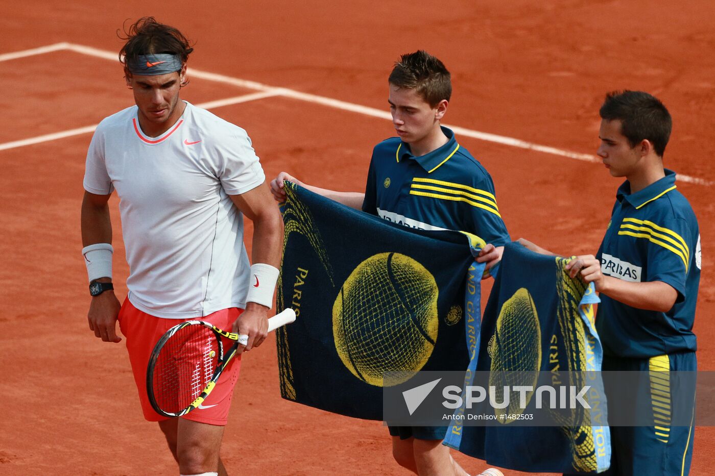 Tennis. 2013 Roland Garros. Day Nine