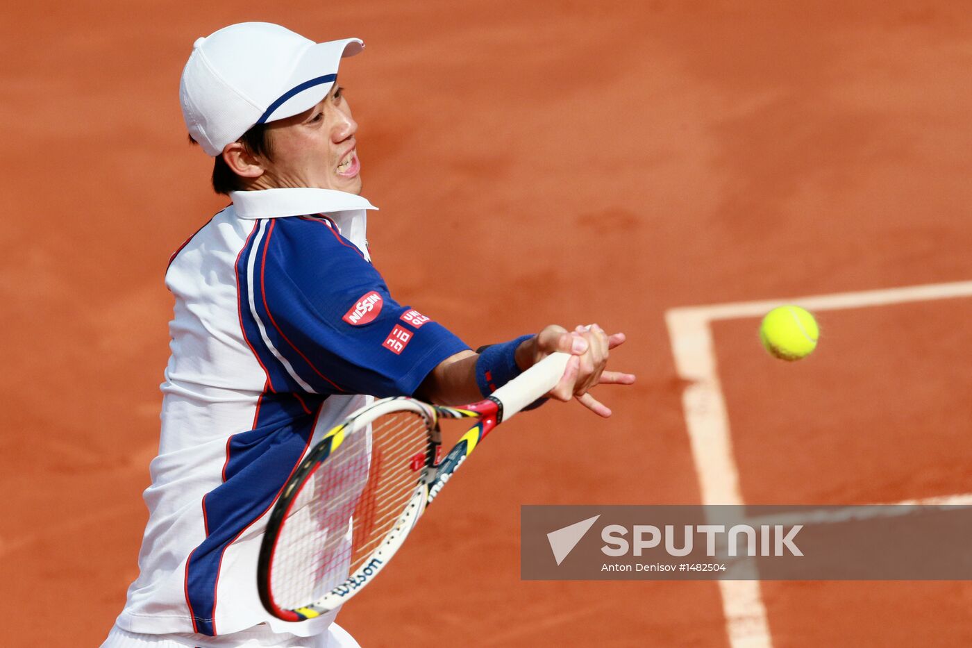 Tennis. 2013 Roland Garros. Day Nine