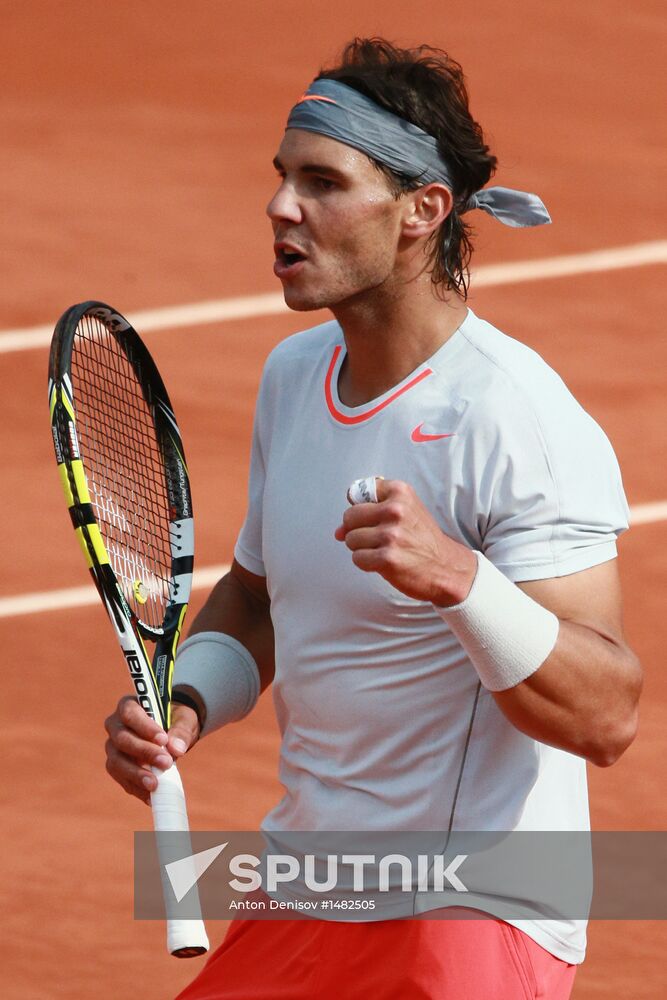 Tennis. 2013 Roland Garros. Day Nine