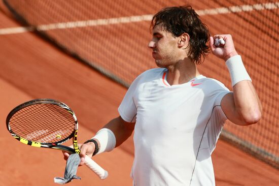 Tennis. 2013 Roland Garros. Day Nine