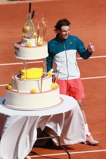 Tennis. 2013 Roland Garros. Day Nine