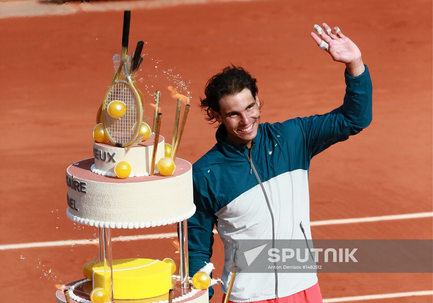 Tennis. 2013 Roland Garros. Day Nine