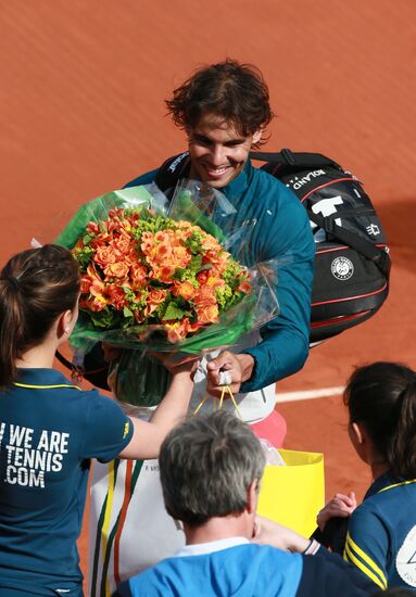 Tennis. 2013 Roland Garros. Day Nine