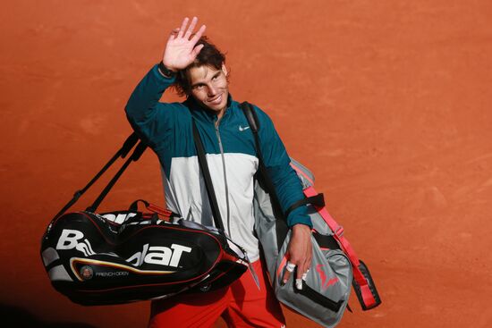 Tennis. 2013 Roland Garros. Day Nine