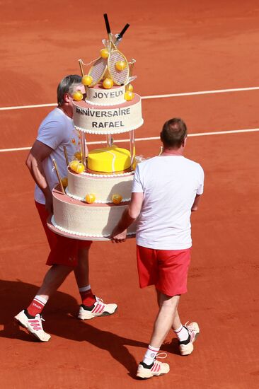 Tennis. 2013 Roland Garros. Day Nine