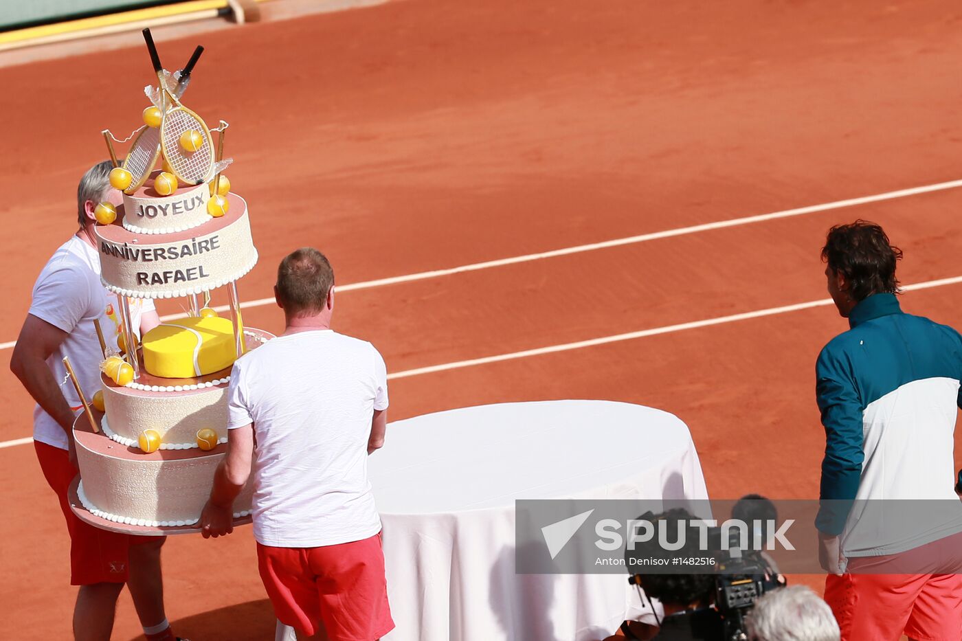 Tennis. 2013 Roland Garros. Day Nine