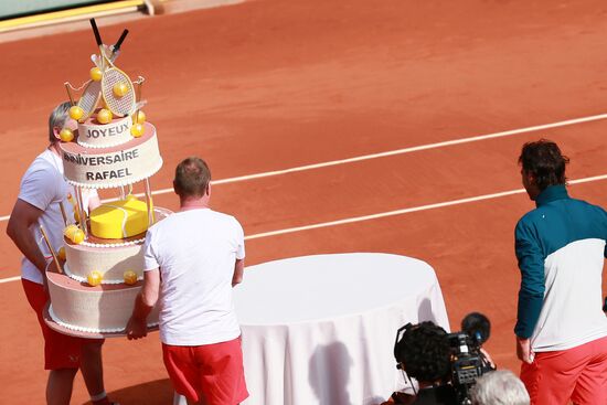 Tennis. 2013 Roland Garros. Day Nine