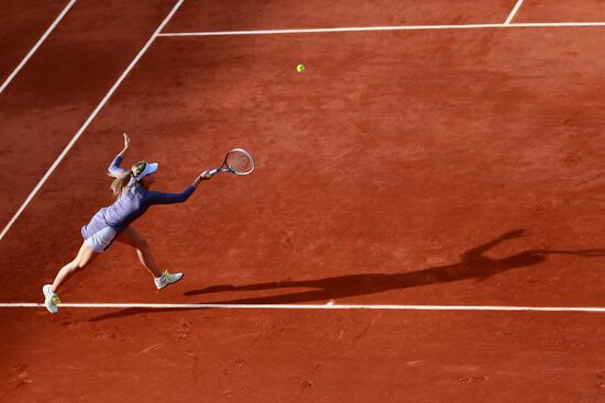 Tennis. 2013 Roland Garros. Day Nine