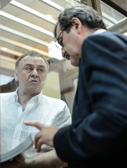 Court hearing of Anna Politkovskaya murder