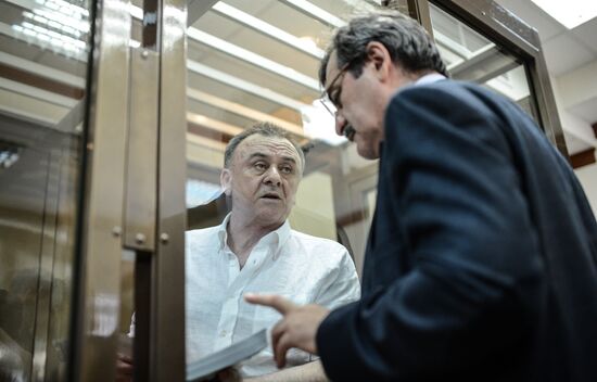 Court hearing of Anna Politkovskaya murder
