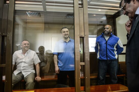 Court hearing of Anna Politkovskaya murder