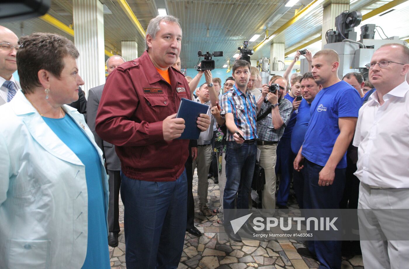 Dmitry Rogozin visits Kovrov