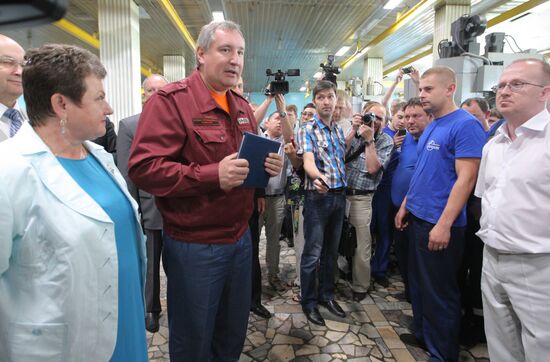 Dmitry Rogozin visits Kovrov