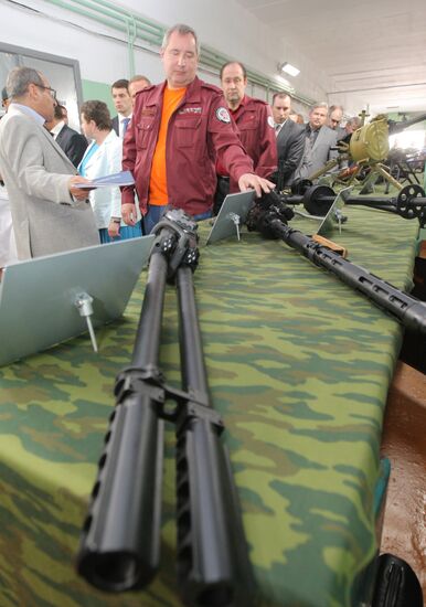 Dmitry Rogozin visits Kovrov