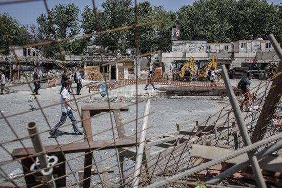 Protesters clash with police in Turkey