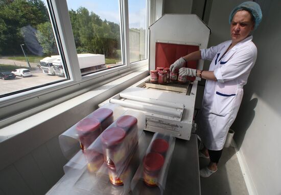 Production of tomato sauce in Kaliningrad region