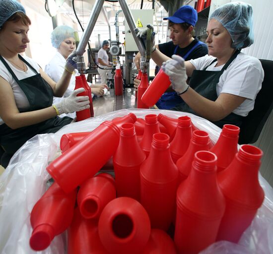 Production of tomato sauce in Kaliningrad region