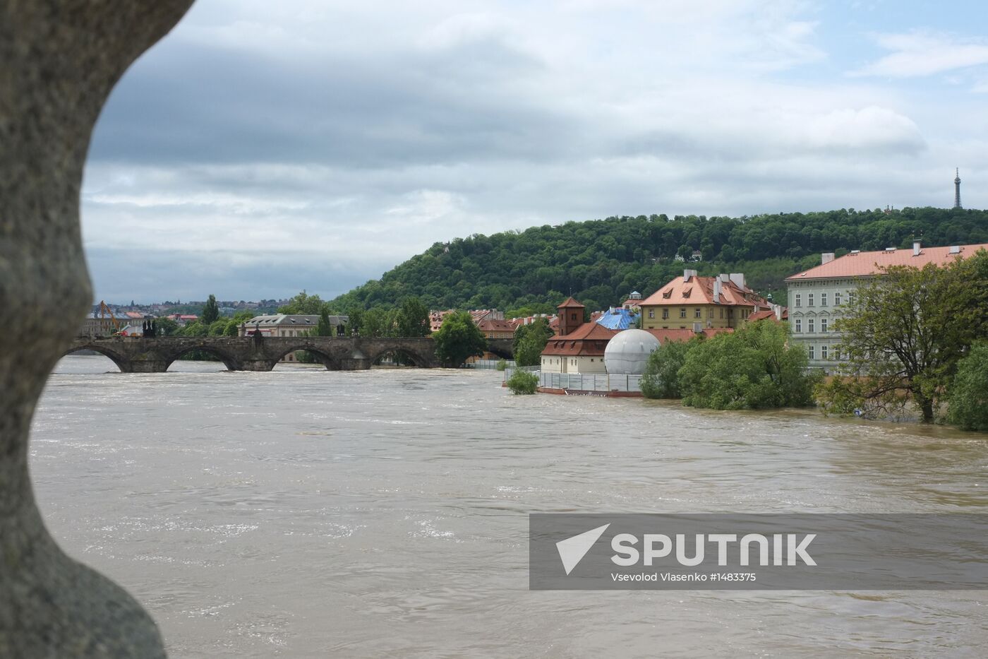 Prague under water. Flooding in Czech Republic