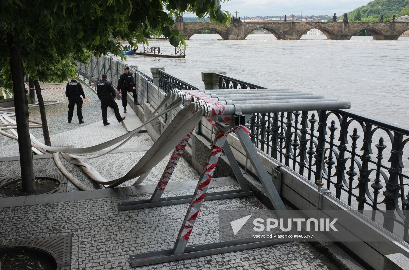 Prague under water. Flooding in Czech Republic