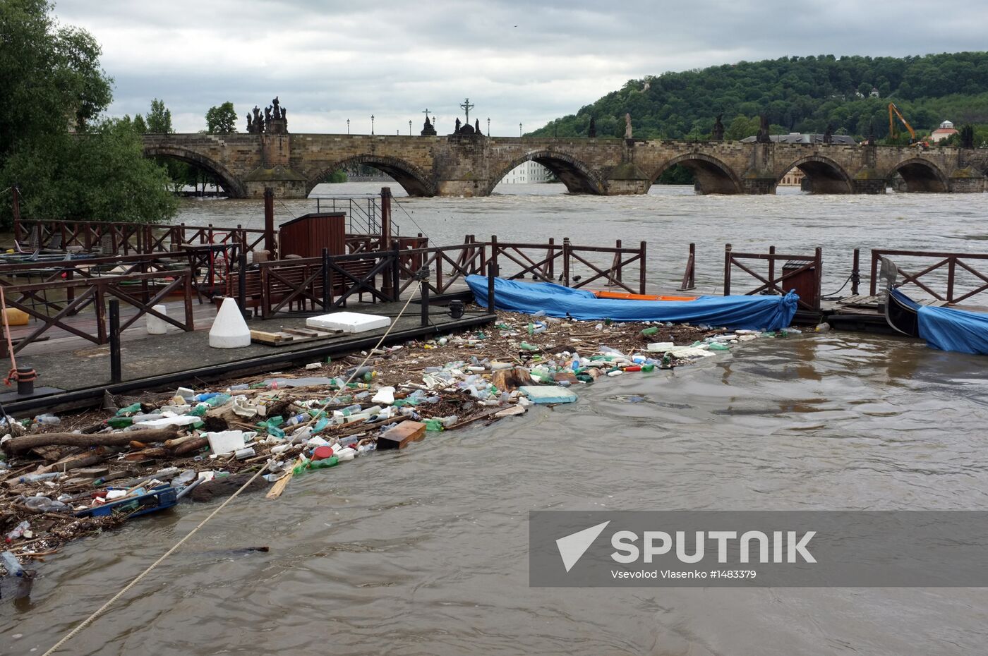 Prague under water. Flooding in Czech Republic