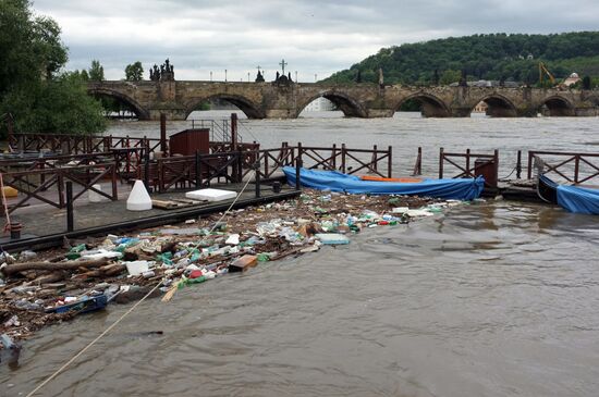 Prague under water. Flooding in Czech Republic
