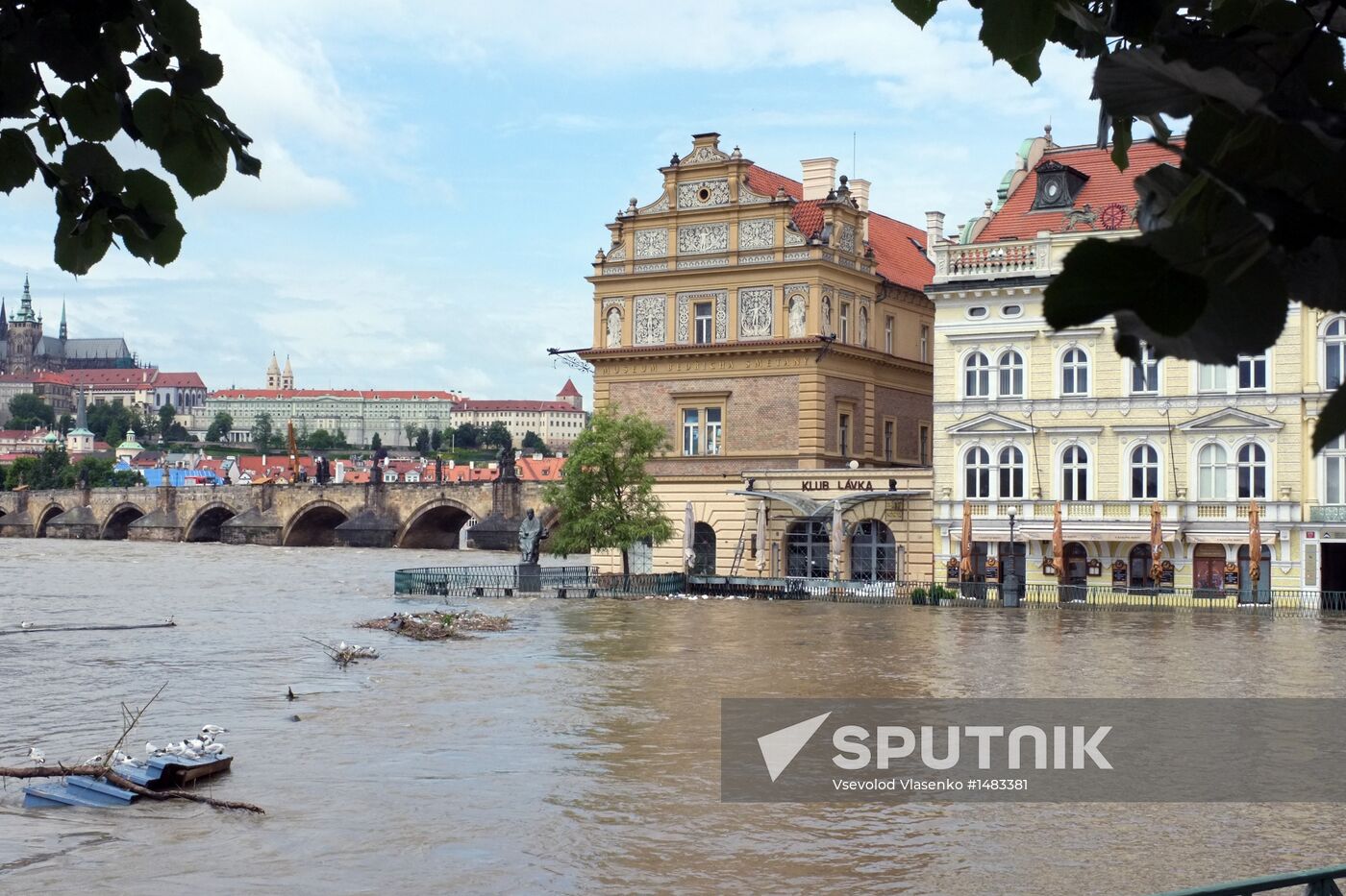 Prague under water. Flooding in Czech Republic