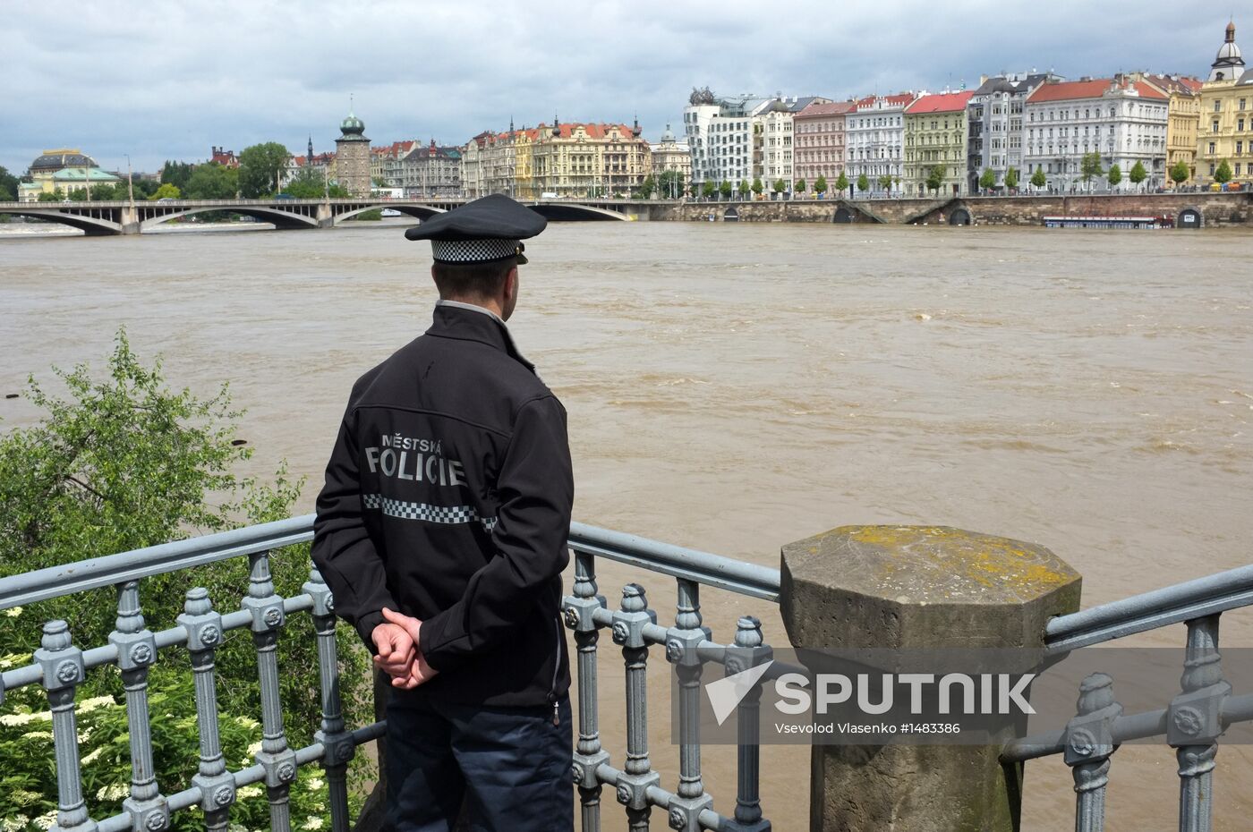 Prague under water. Flooding in Czech Republic