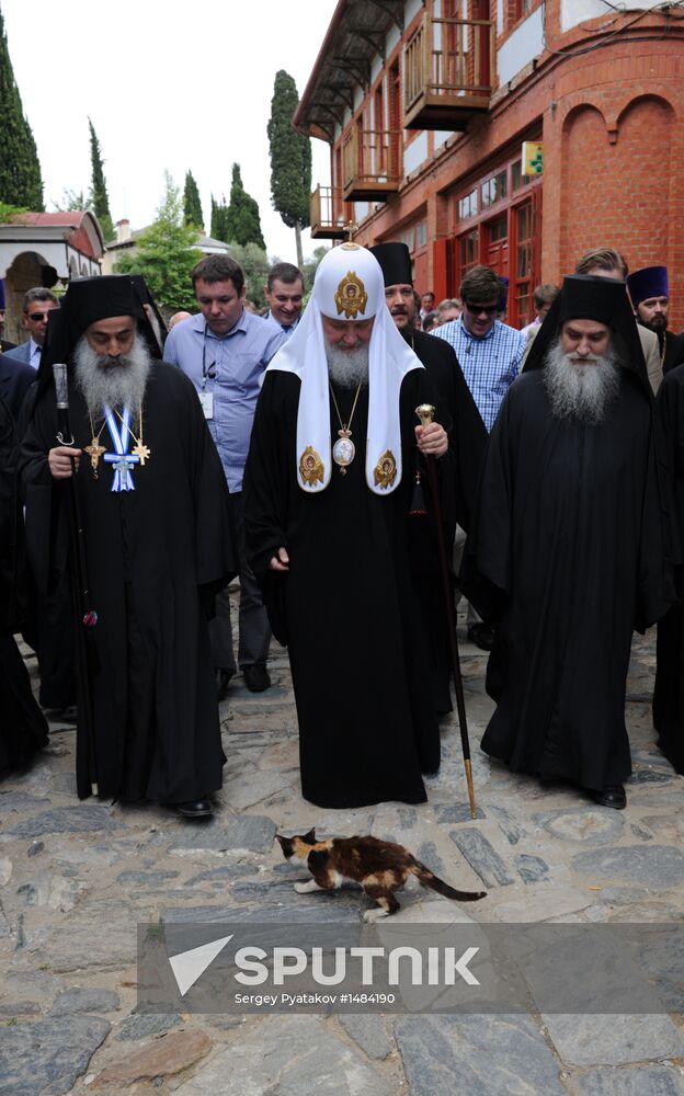 Patriarch Kirill visits Greece