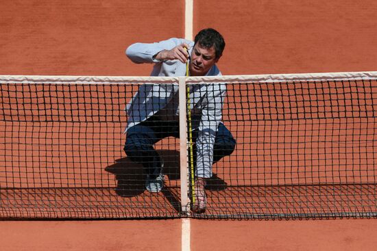 Tennis. 2013 Roland Garros. Day Eleven