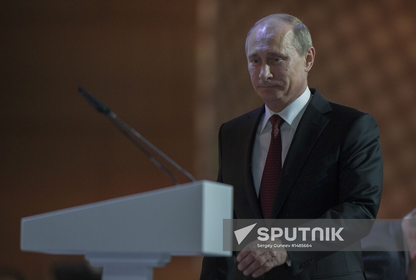 Putin speaks at International Drug Enforcement Conference