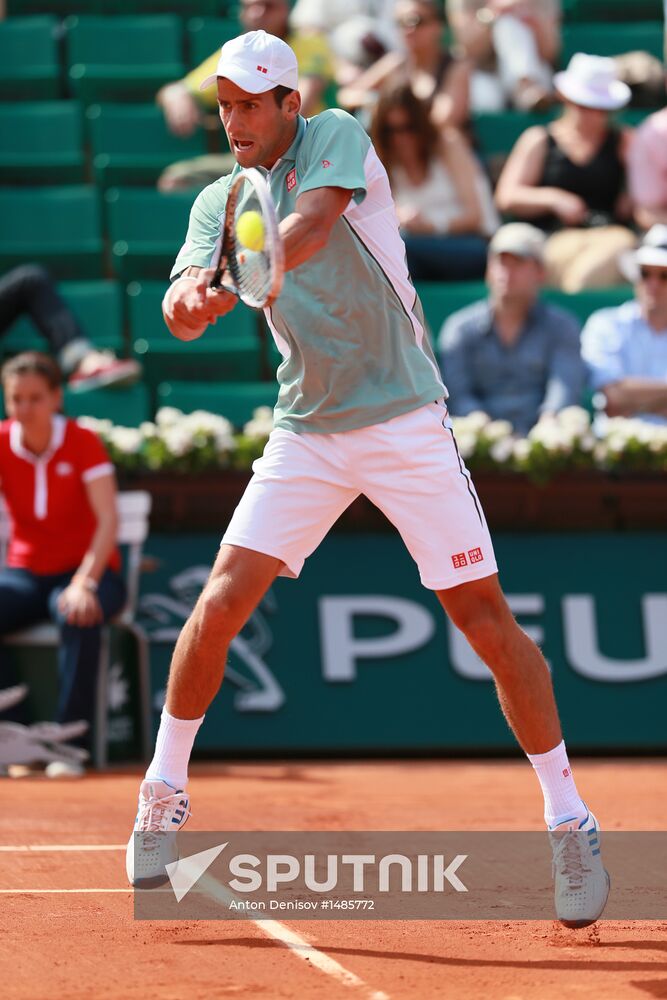 Tennis. 2013 Roland Garros. Day Eleven
