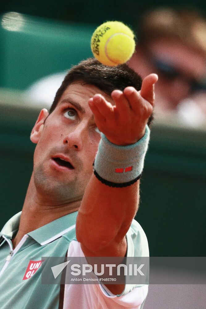 Tennis. 2013 Roland Garros. Day Eleven