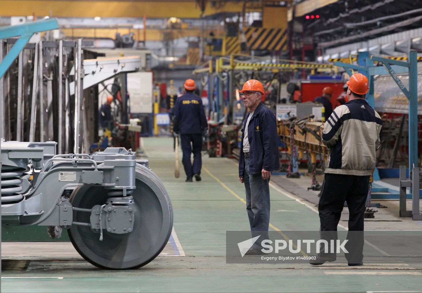 Tver Carriage Works at work