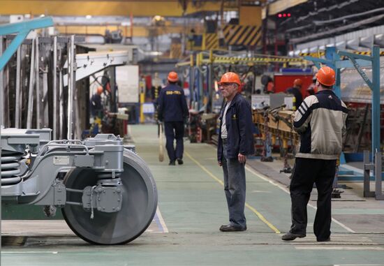 Tver Carriage Works at work