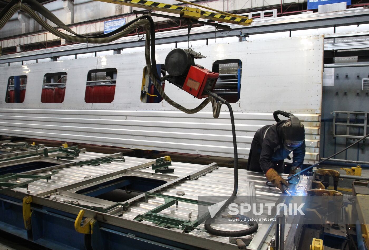 Tver Carriage Works at work
