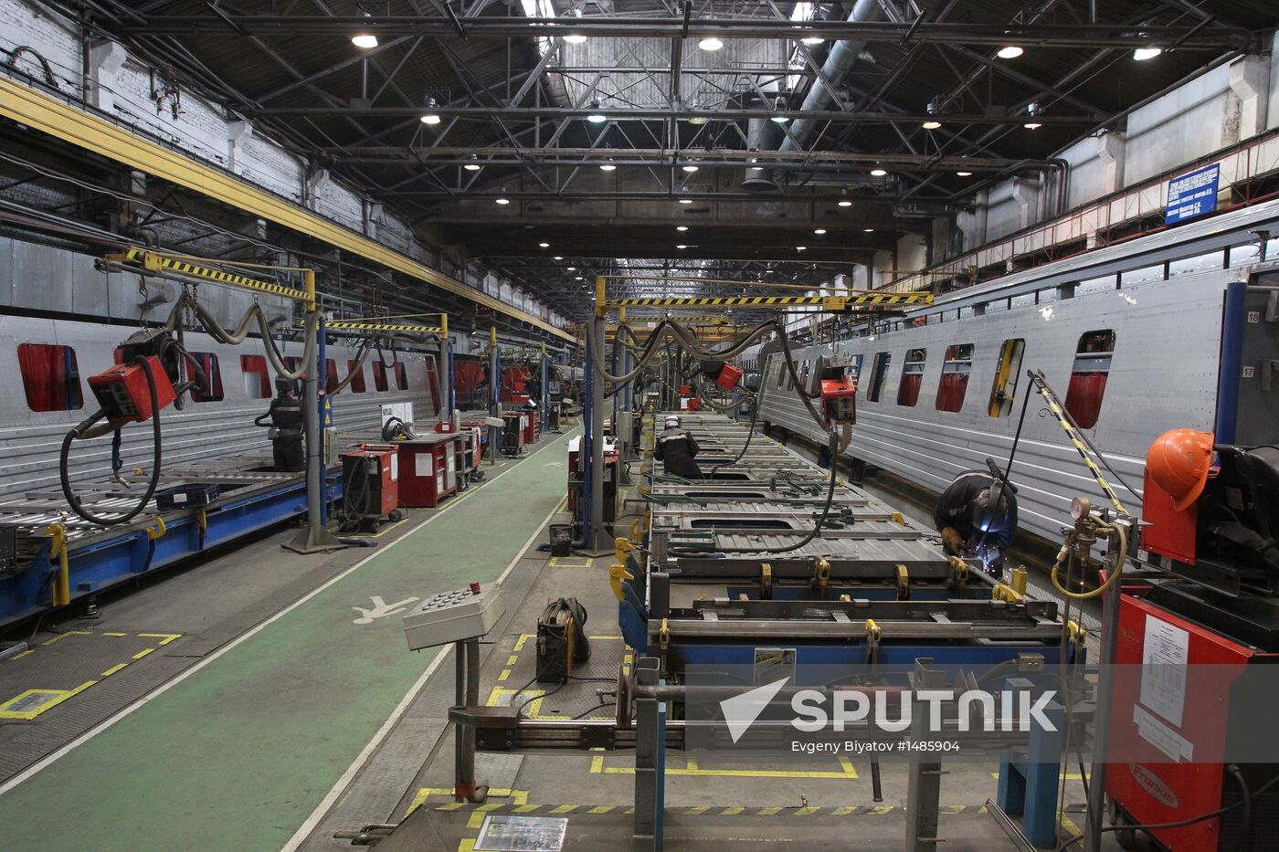 Tver Carriage Works at work