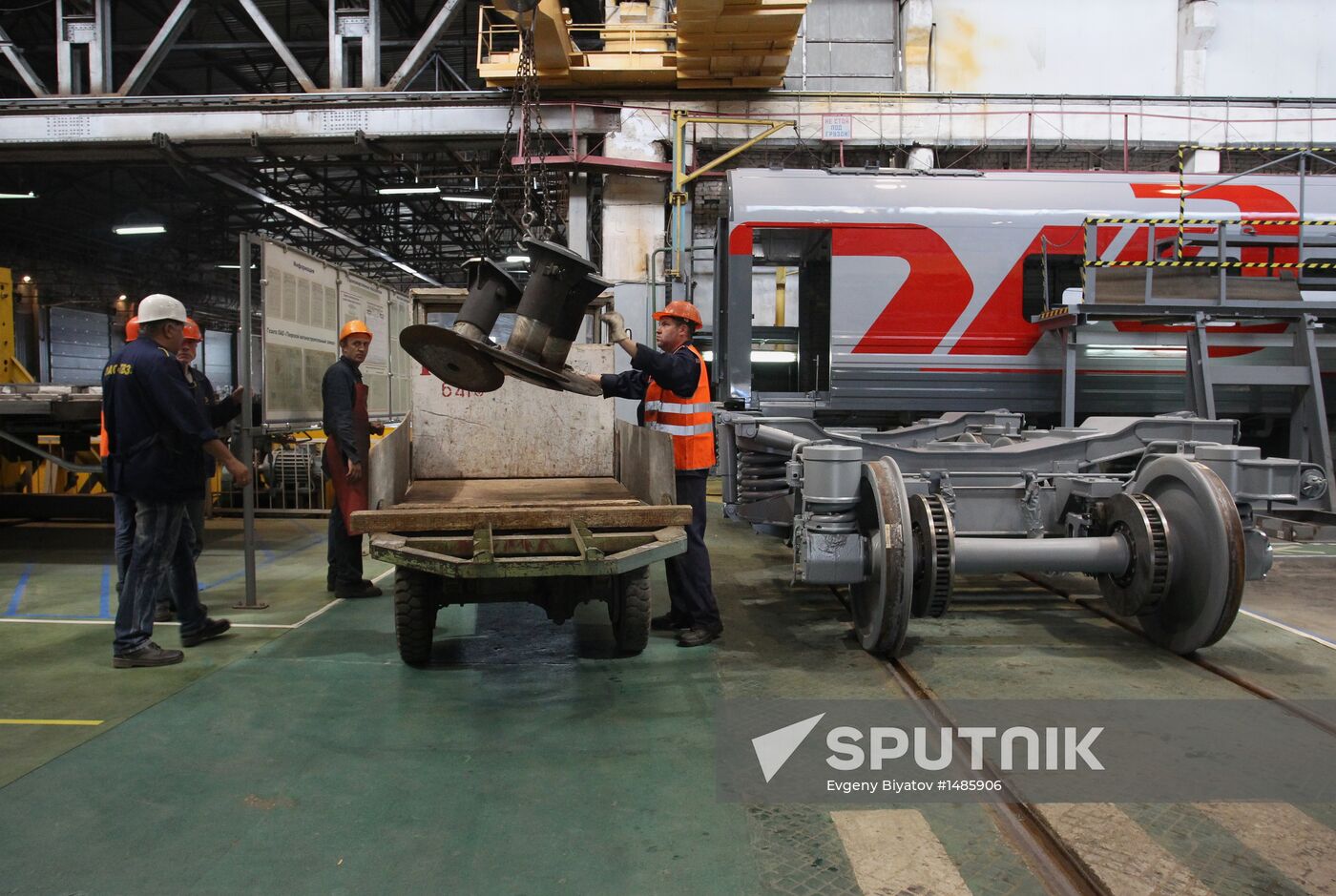 Tver Carriage Works at work