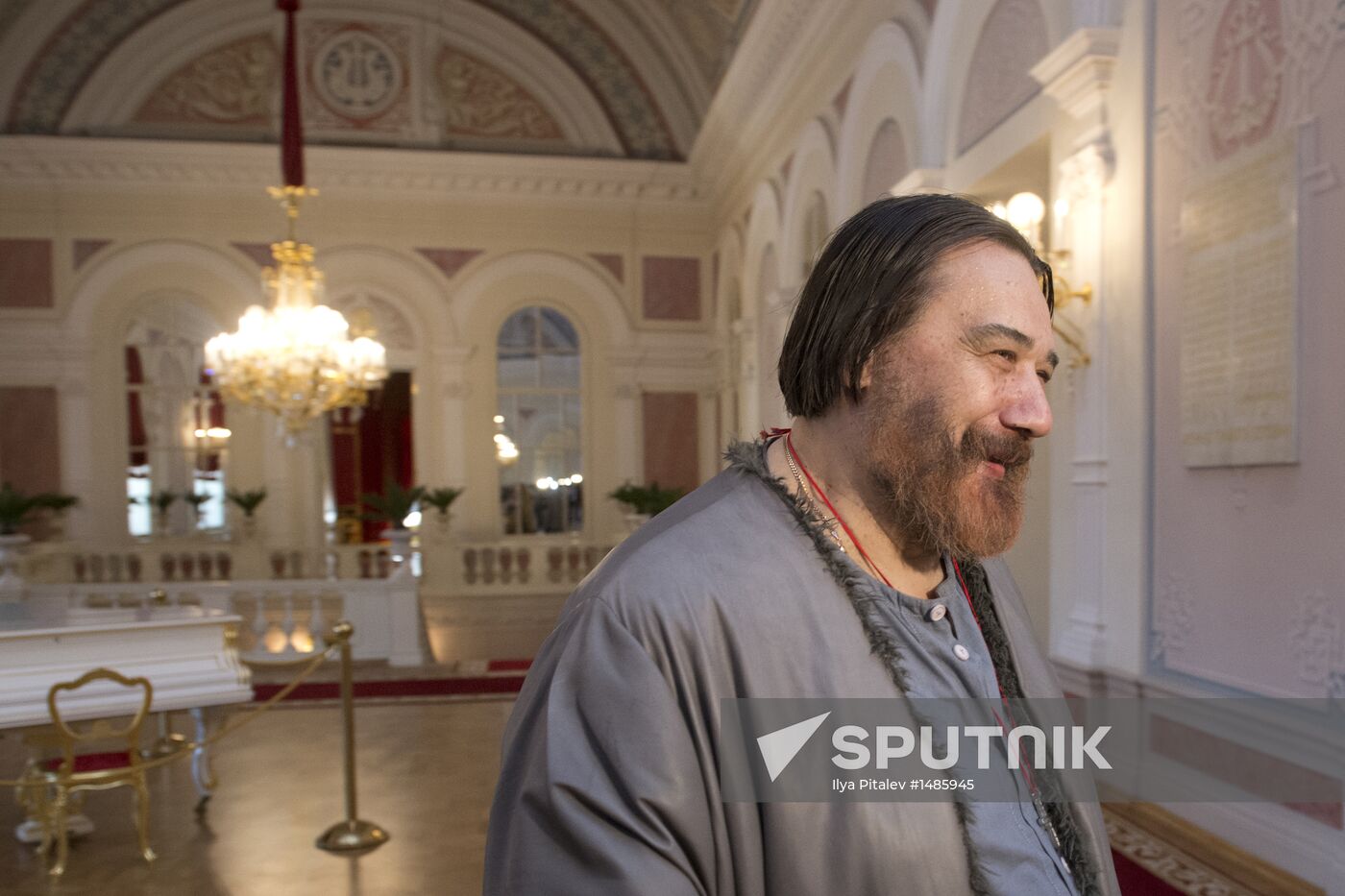 Dress rehearsal of opera Prince Igor