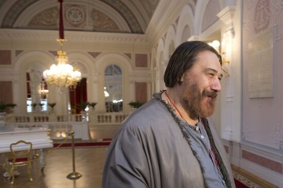 Dress rehearsal of opera Prince Igor