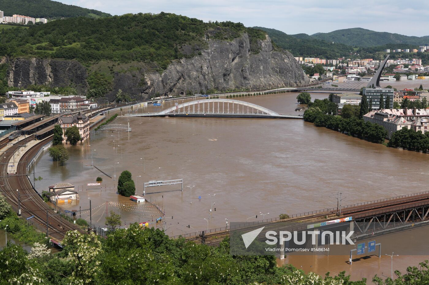 Prague under water. Flooding in Czech Republic