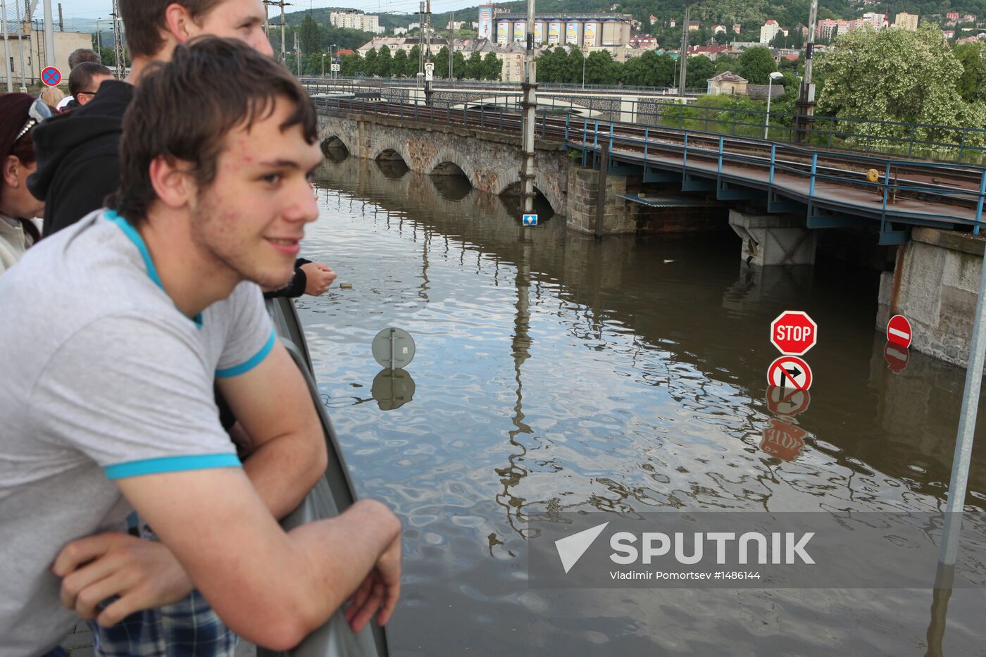 Prague under water. Flooding in Czech Republic