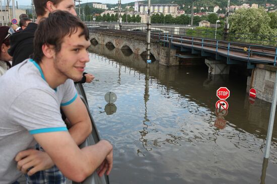 Prague under water. Flooding in Czech Republic